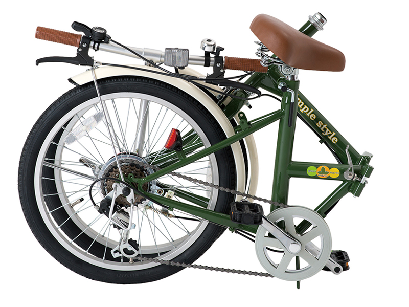 KCD 折りたたみ自転車 シンプルスタイル H206(GLH206)